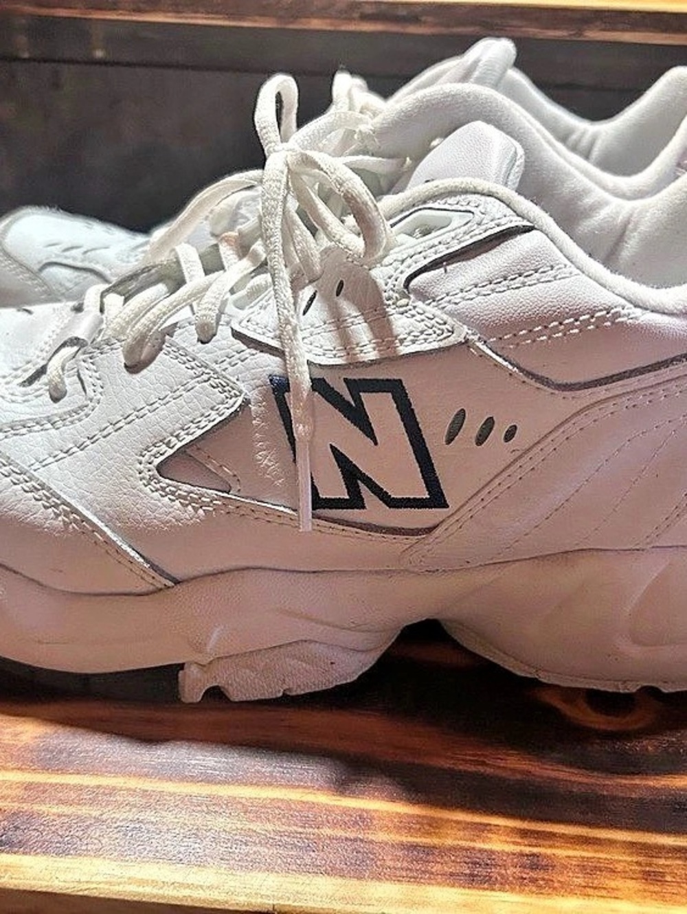 New Balance 608 White Sneakers